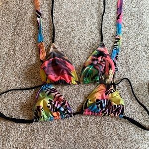 Roxy Triangle Bikini Tops
